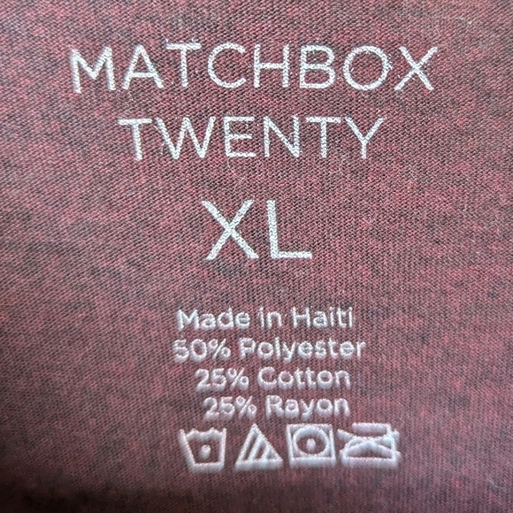 NWOT Matchbox Twenty Short Sleeve Tour Concert T-Shirt Size XL Unisex Red - Picture 3 of 5